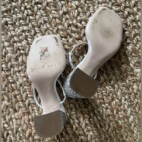 Miu Miu glitter heels - Picture 7 of 13